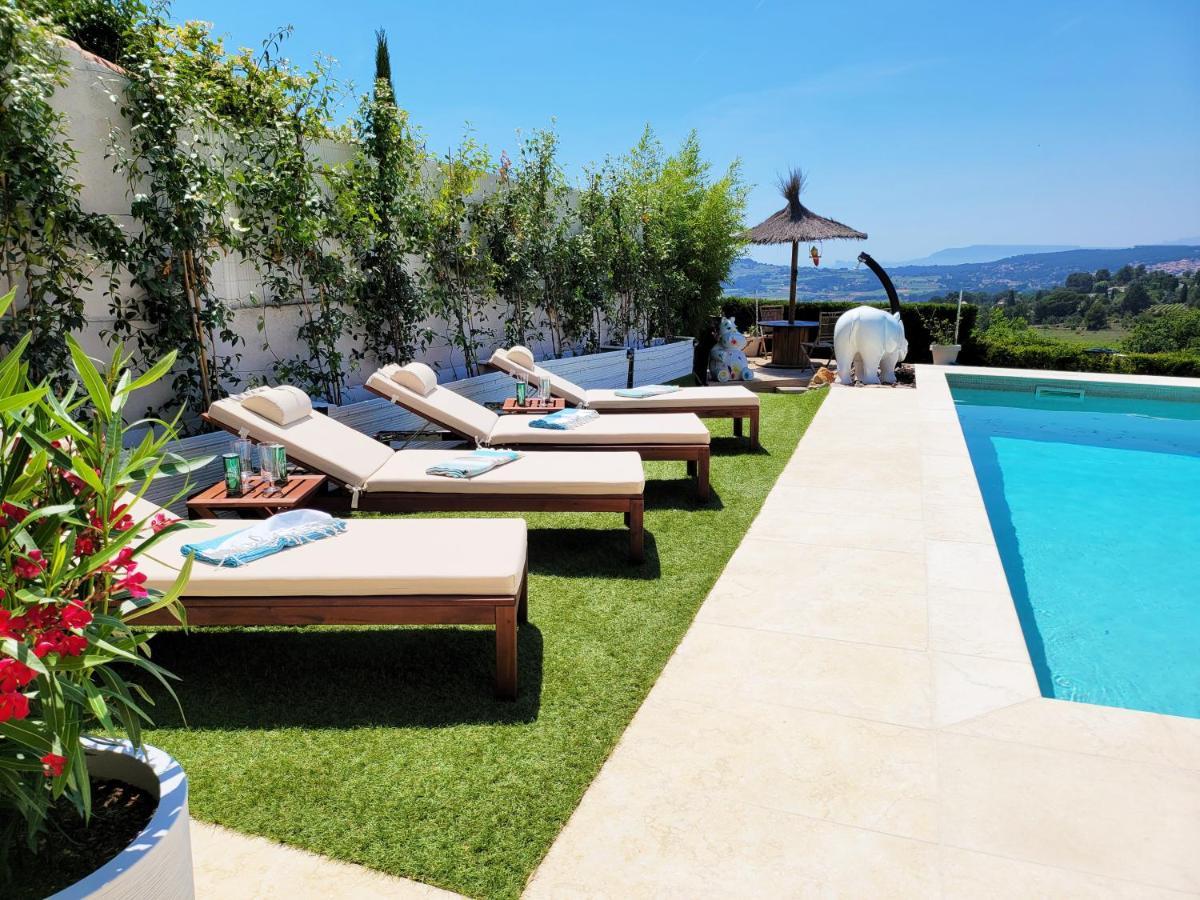 Bed and Breakfast Le Nid Bleu Le Beausset Exterior foto